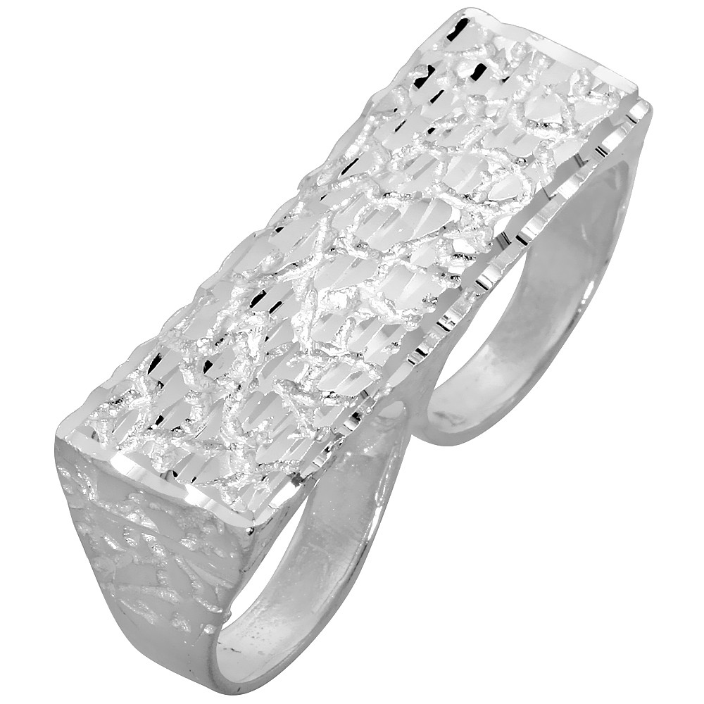 Bellina Ring Combo Silver Plated Double Finger Ring And Desinger Ring For  Boys And Men एलॉय रिंग सेट Price in India - Buy Bellina Ring Combo Silver  Plated Double Finger Ring And