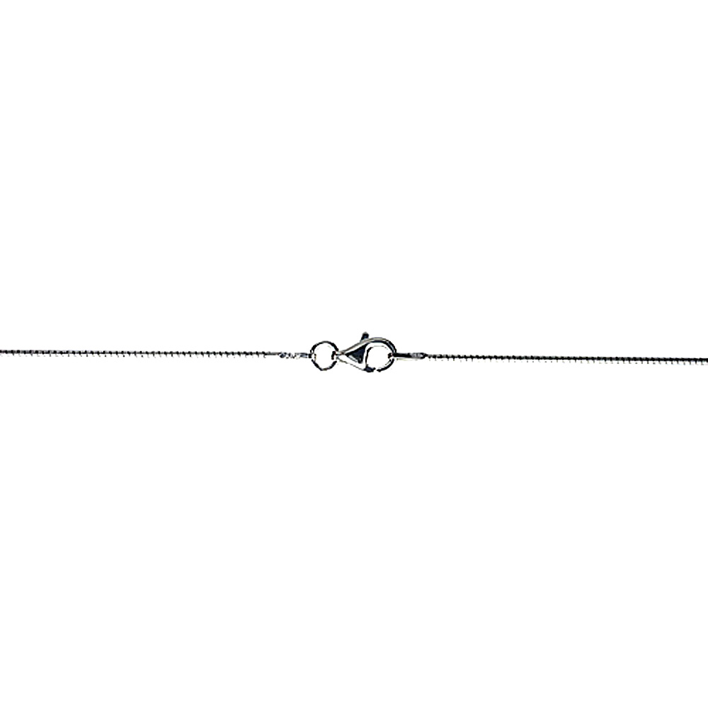 Sterling Silver Soft Wire Round Omega Neck 1.5 mm Choker Nickel Free Italy, sizes 16 - 20 inch
